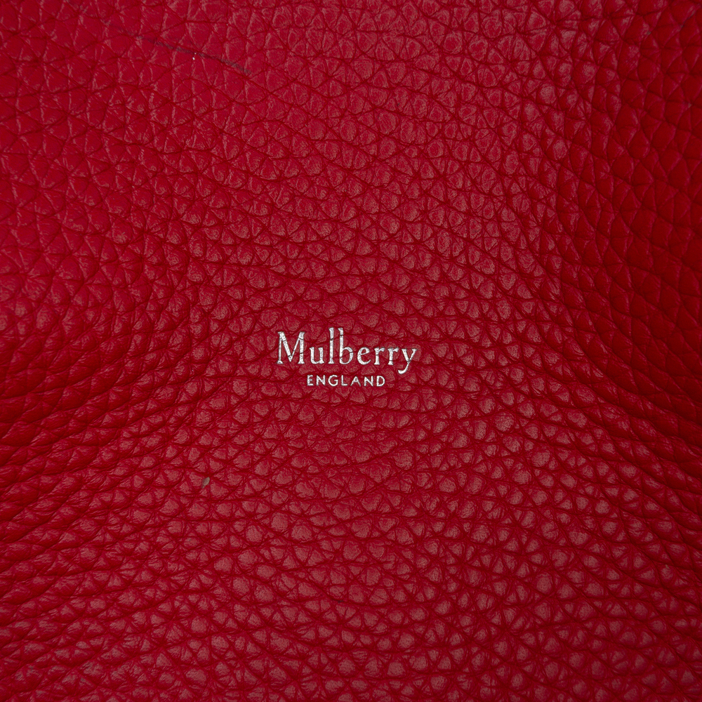 Pre-Loved Mulberry Medium Grained Calfskin Iris Satchel - Picture 5 of 7